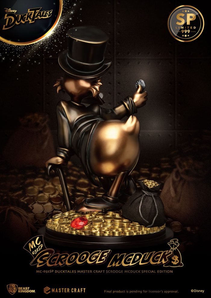 Scrooge McDuck Limited Edition Bronze