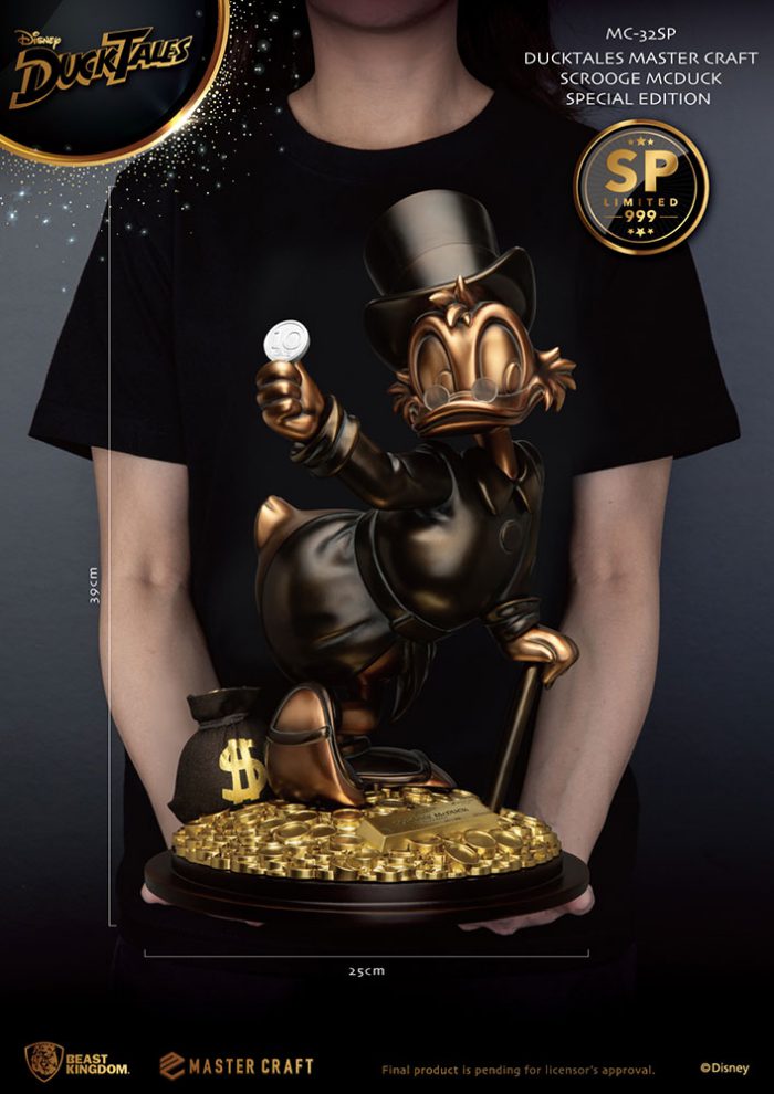 Scrooge McDuck Limited Edition Bronze