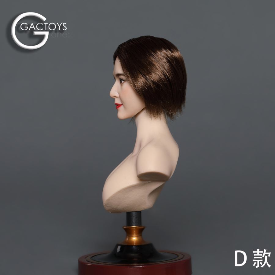Asian beauty head sculpture [GCO41] 1/6