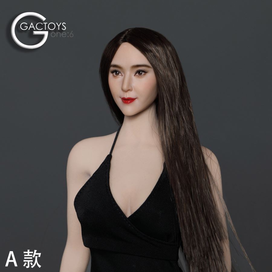 Asian beauty head sculpture [GCO41] 1/6