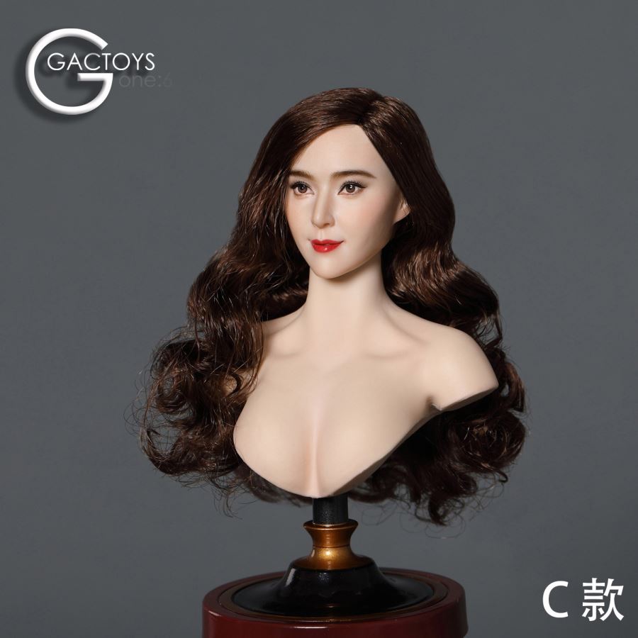 Asian beauty head sculpture [GCO41] 1/6