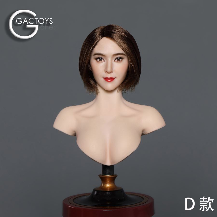 Asian beauty head sculpture [GCO41] 1/6