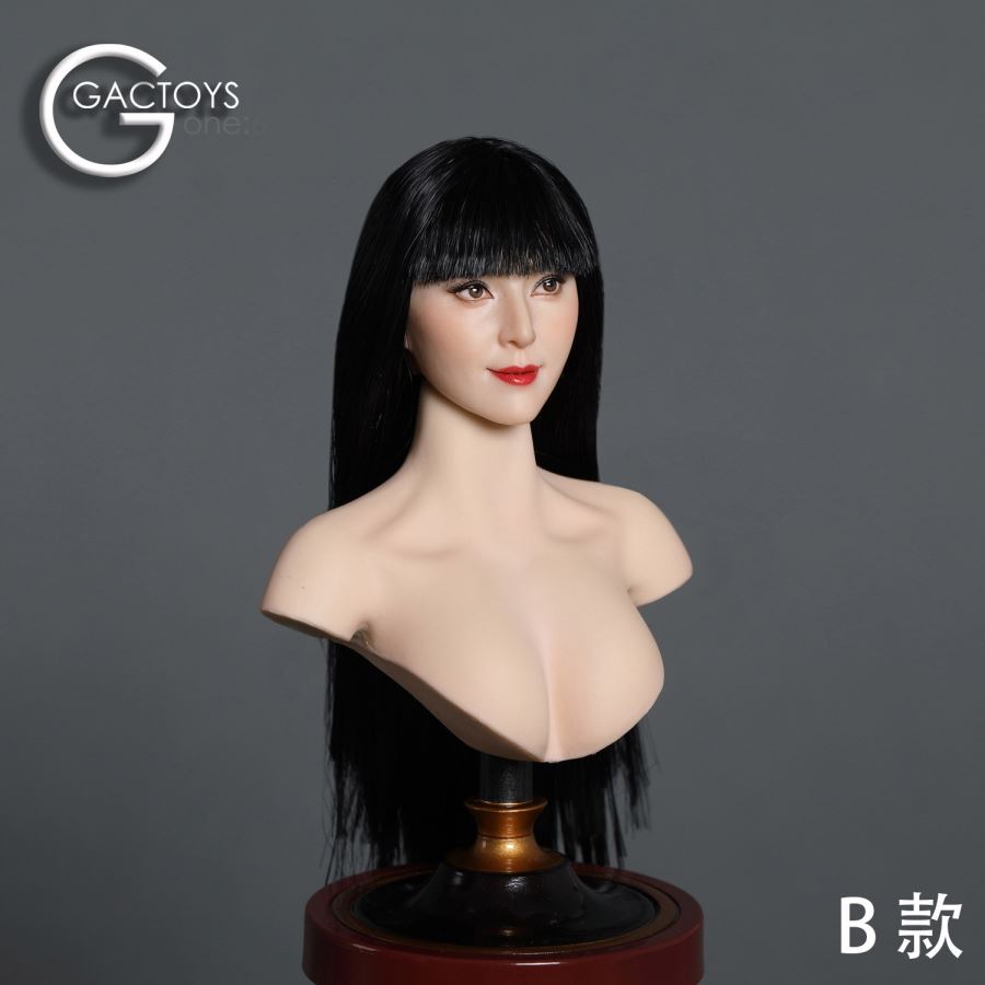 Asian beauty head sculpture [GCO41] 1/6
