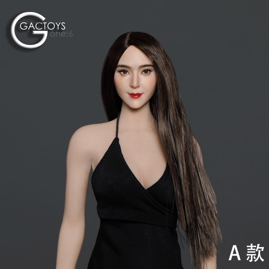 Asian beauty head sculpture [GCO41] 1/6