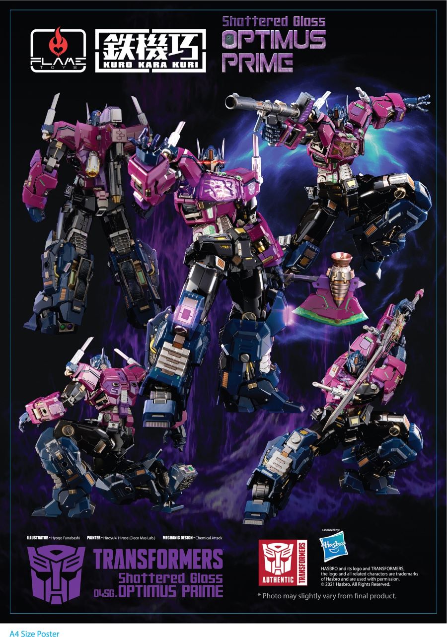Transformers Shattered Glass Optimus Prime