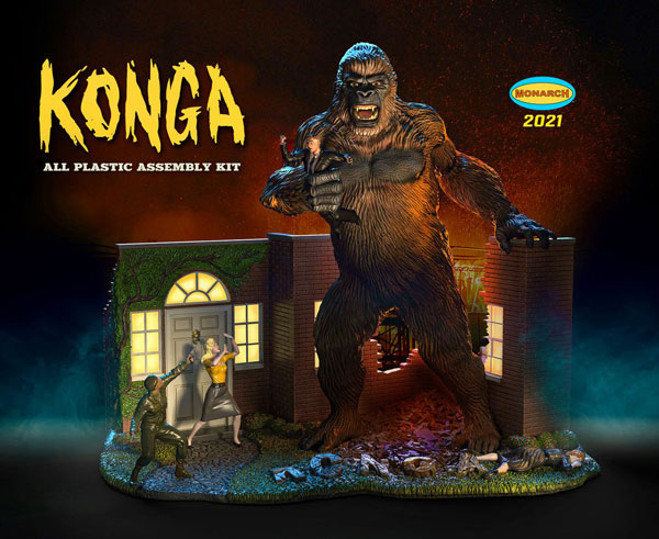 1/35 Giant Monkey Monster Conga Plastic Model