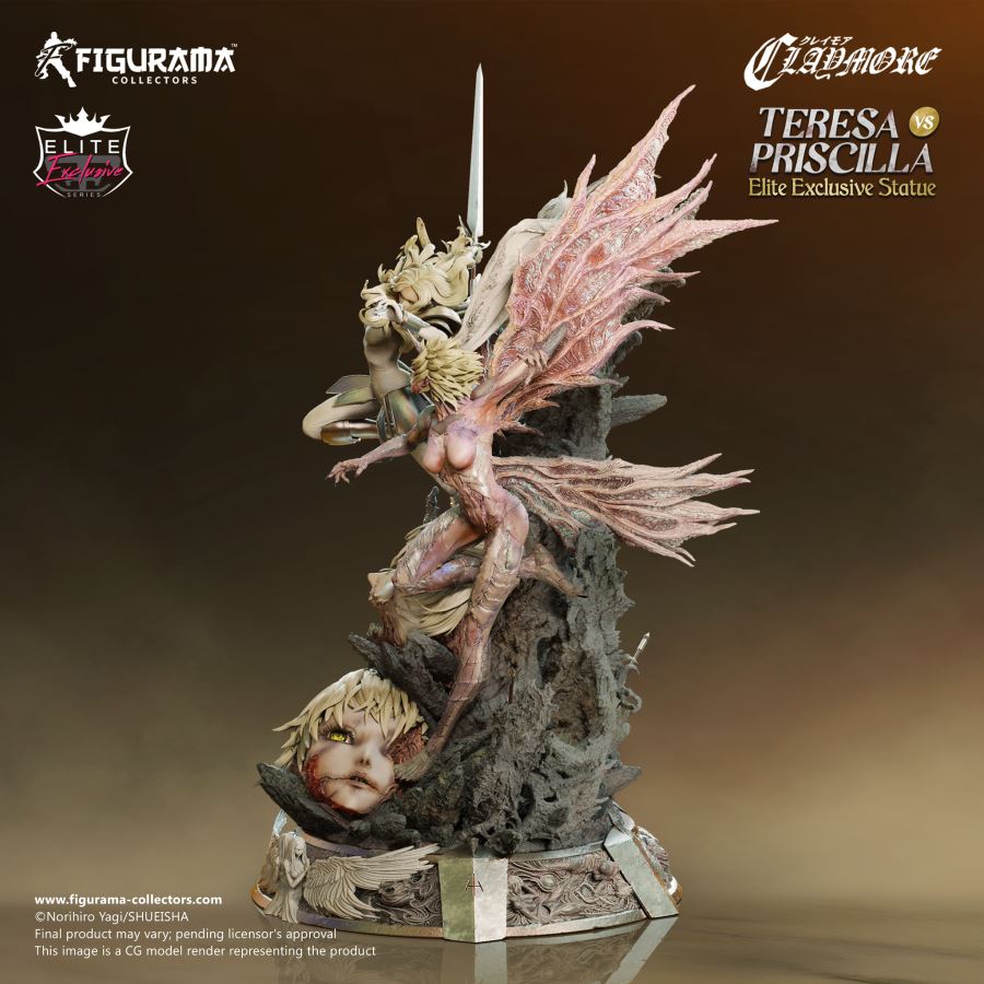 Claymore - Teresa vs. Priscilla Elite Exclusive Statue