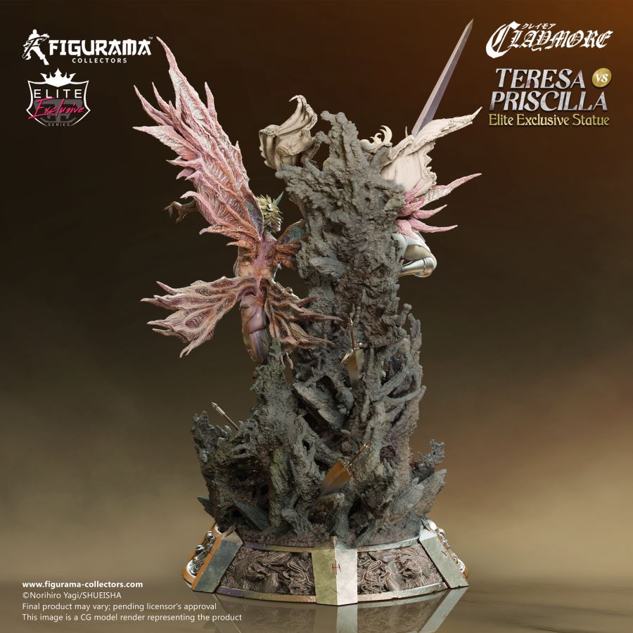 Claymore - Teresa vs. Priscilla Elite Exclusive Statue