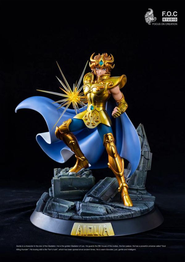 Saint Seiya Twelve Golden Resonance Series - Leo Aiolia