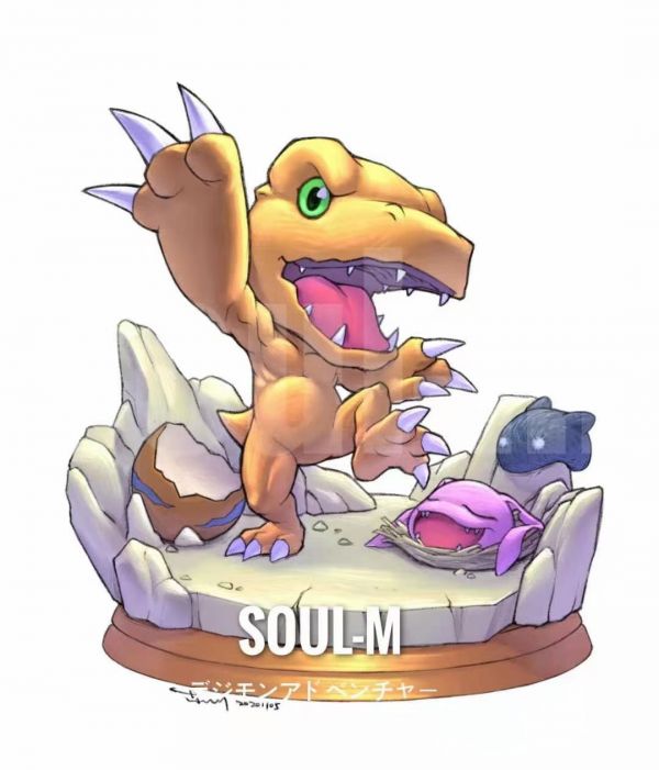 Growth Stage Evolution - Agumon