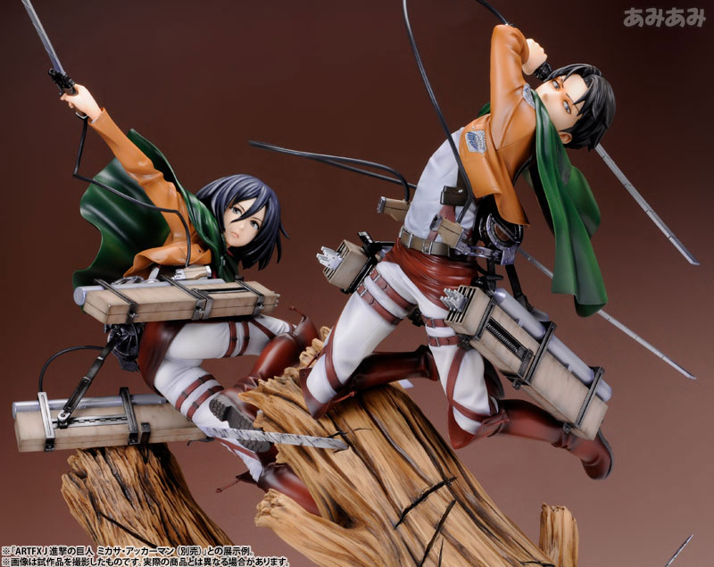 ARTFX J Attack on Titan Levi Renewal Package ver. 1/8