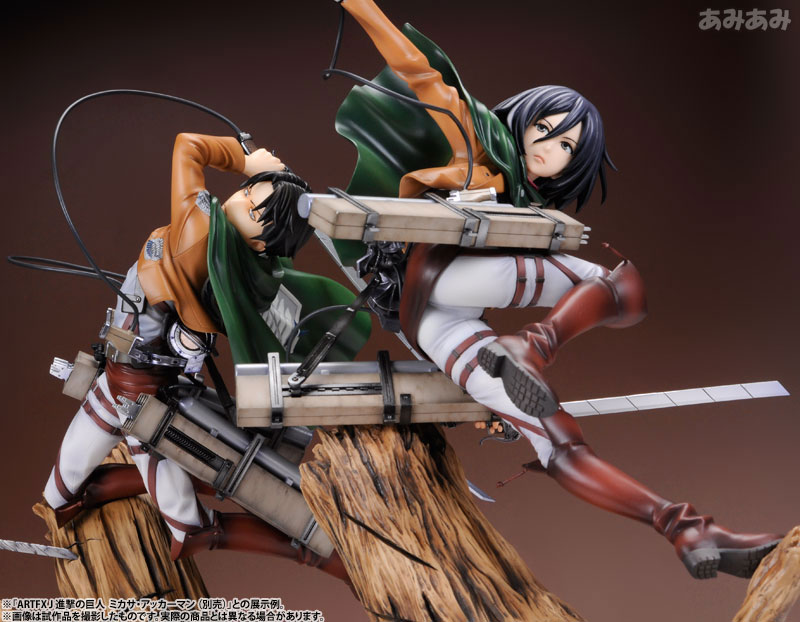 ARTFX J Attack on Titan Levi Renewal Package ver. 1/8