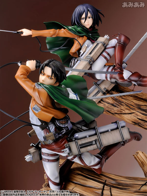 ARTFX J Attack on Titan Levi Renewal Package ver. 1/8