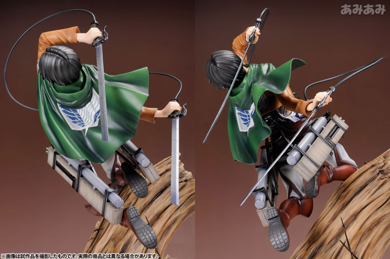 ARTFX J Attack on Titan Levi Renewal Package ver. 1/8