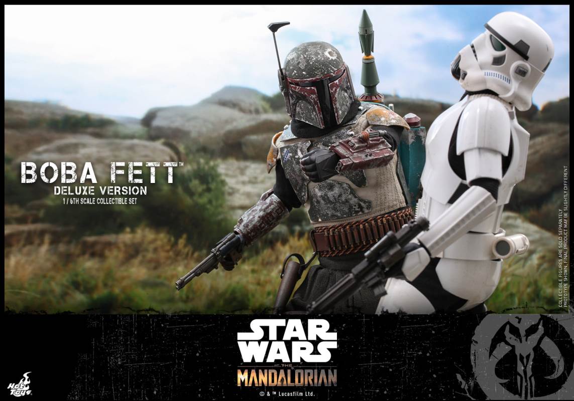 Star Wars: The Mandalorian BOBA FETT (Deluxe Version) 1/6