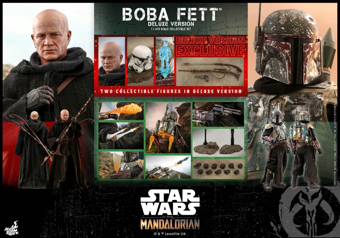 Star Wars: The Mandalorian BOBA FETT (Deluxe Version) 1/6