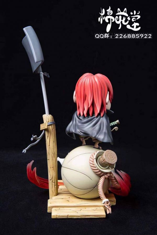 Xiaoxin cos sea emperor resonance series fourth bullet-red hair