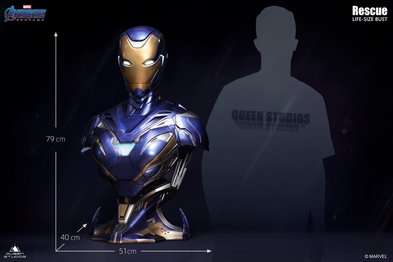 Avengers: Endgame - Pepper Mark49 Bust