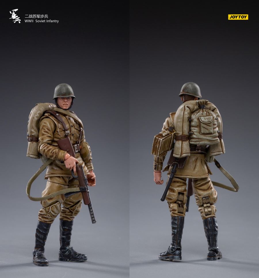 WWII Soviet Infantry 1/18