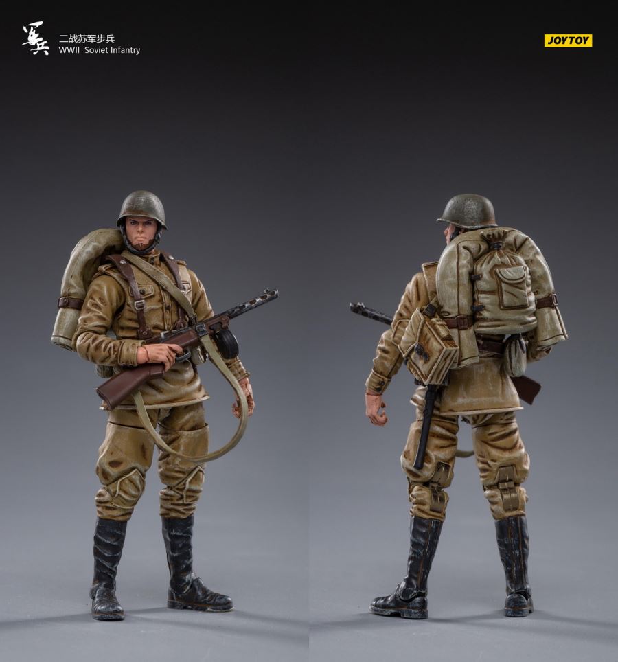 WWII Soviet Infantry 1/18