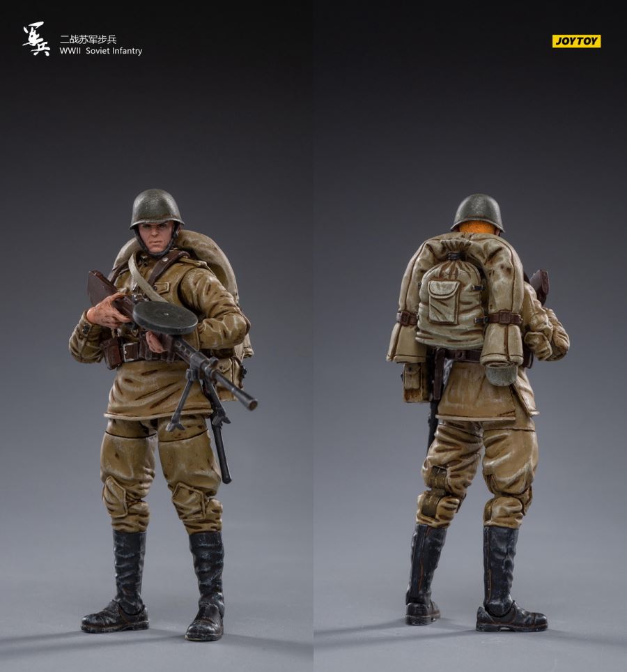 WWII Soviet Infantry 1/18