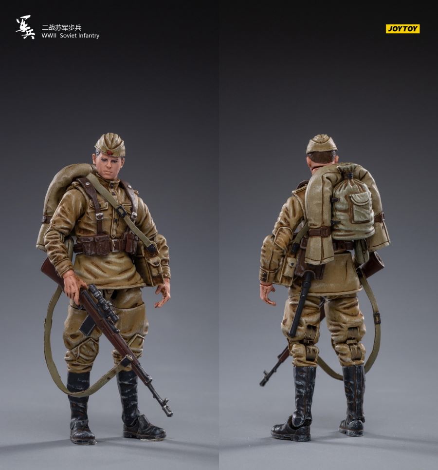 WWII Soviet Infantry 1/18