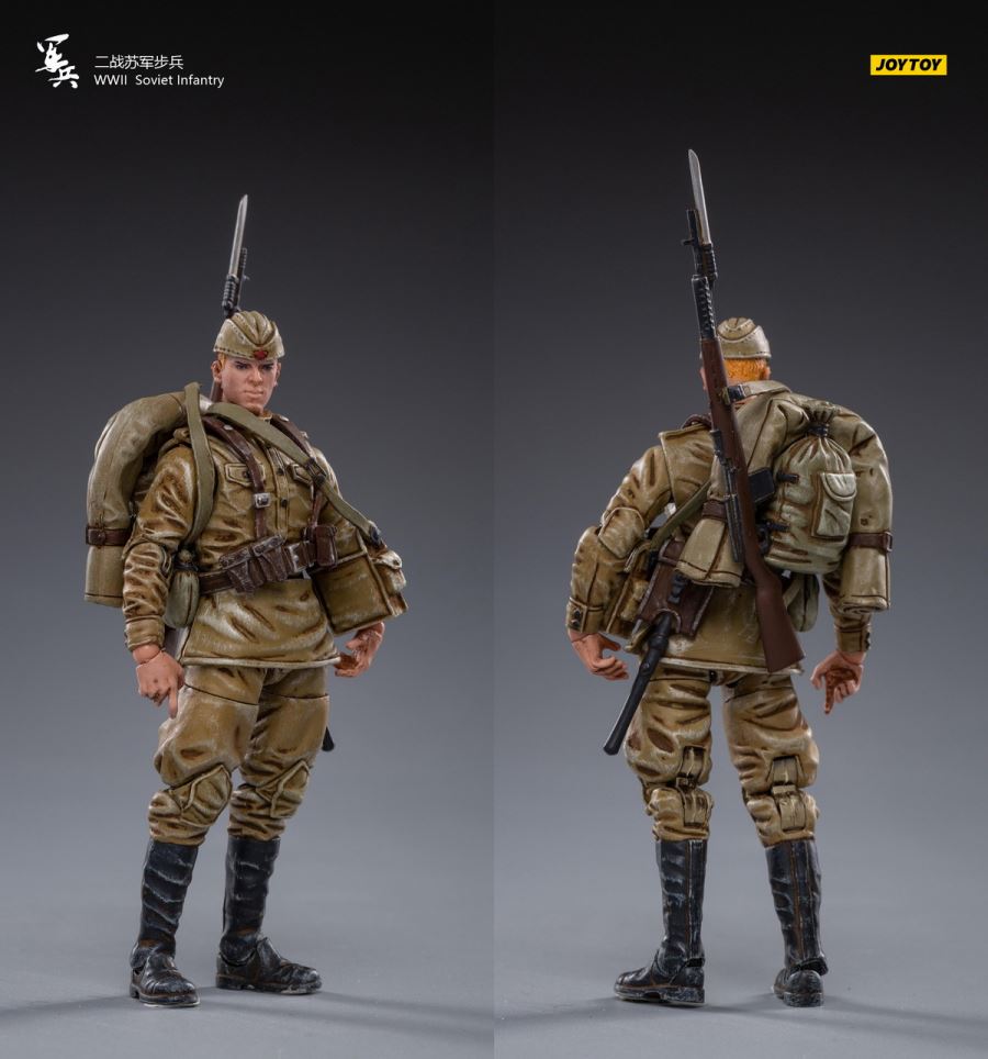 WWII Soviet Infantry 1/18
