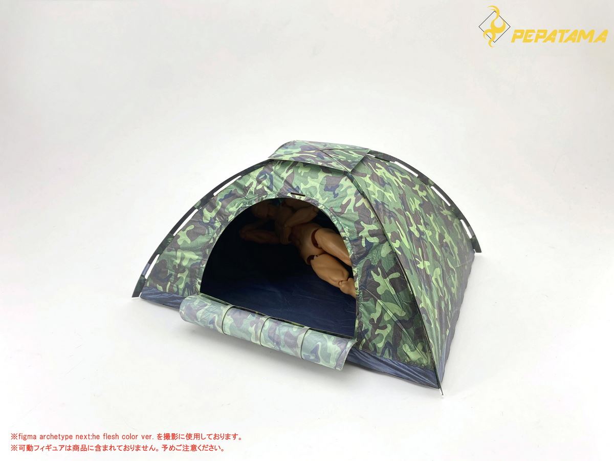PAPER-DIORAMA M-008 1/12 SCALE TENT SET-A