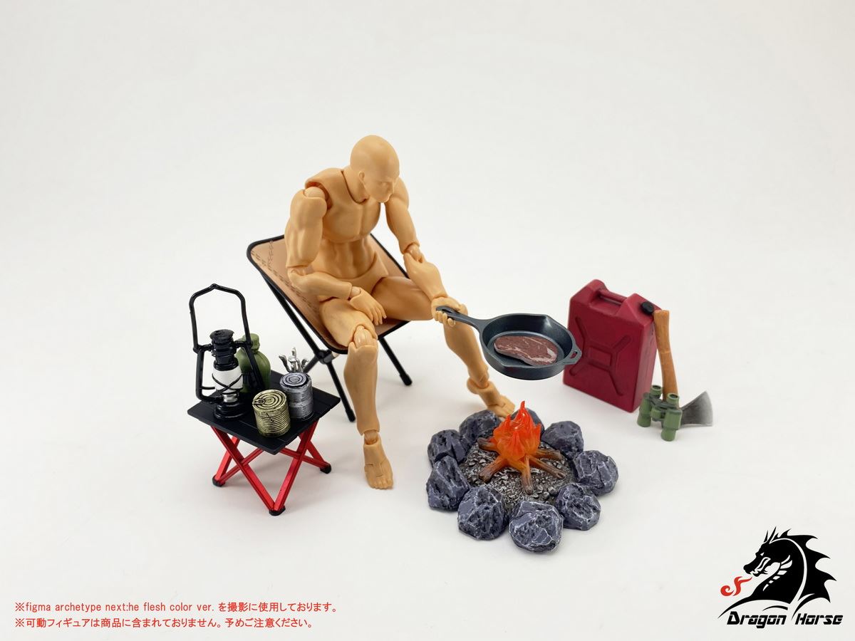 PAPER-DIORAMA M-008 1/12 SCALE TENT SET-A
