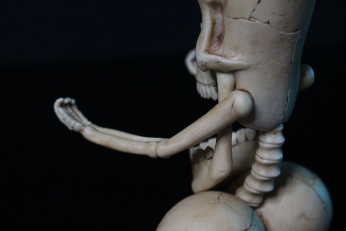20cm Penis Skeleton State-Chicken Bone Statue