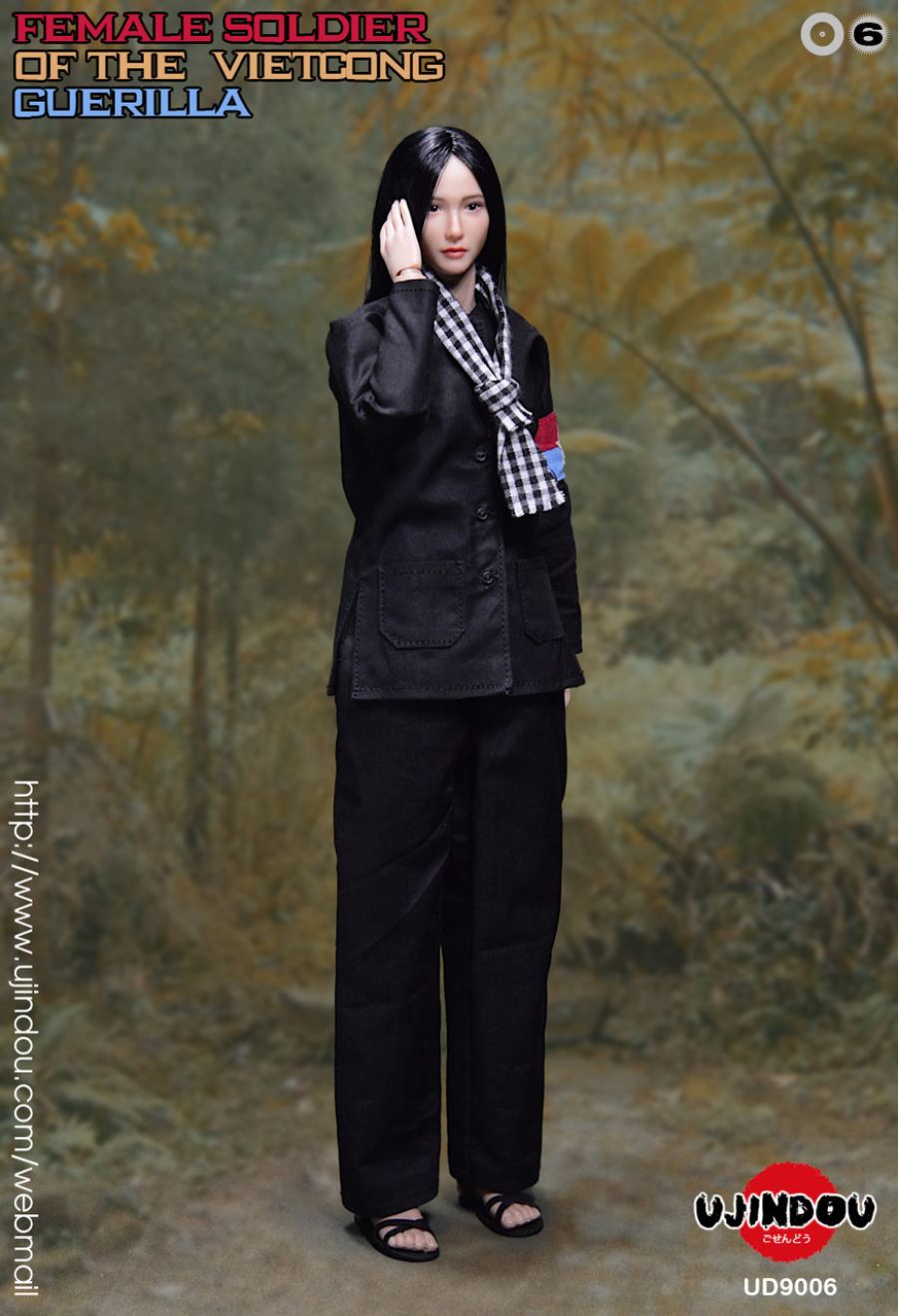 FEMALE SOLDIER OF THE VIETCONG GUERILLA 1/6 SCALE ACTION FIGURE