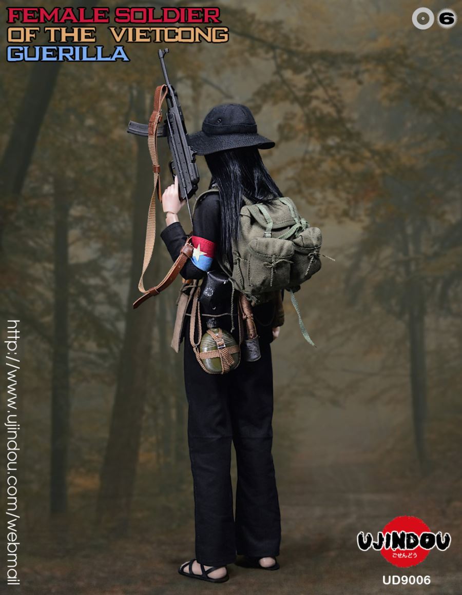 FEMALE SOLDIER OF THE VIETCONG GUERILLA 1/6 SCALE ACTION FIGURE