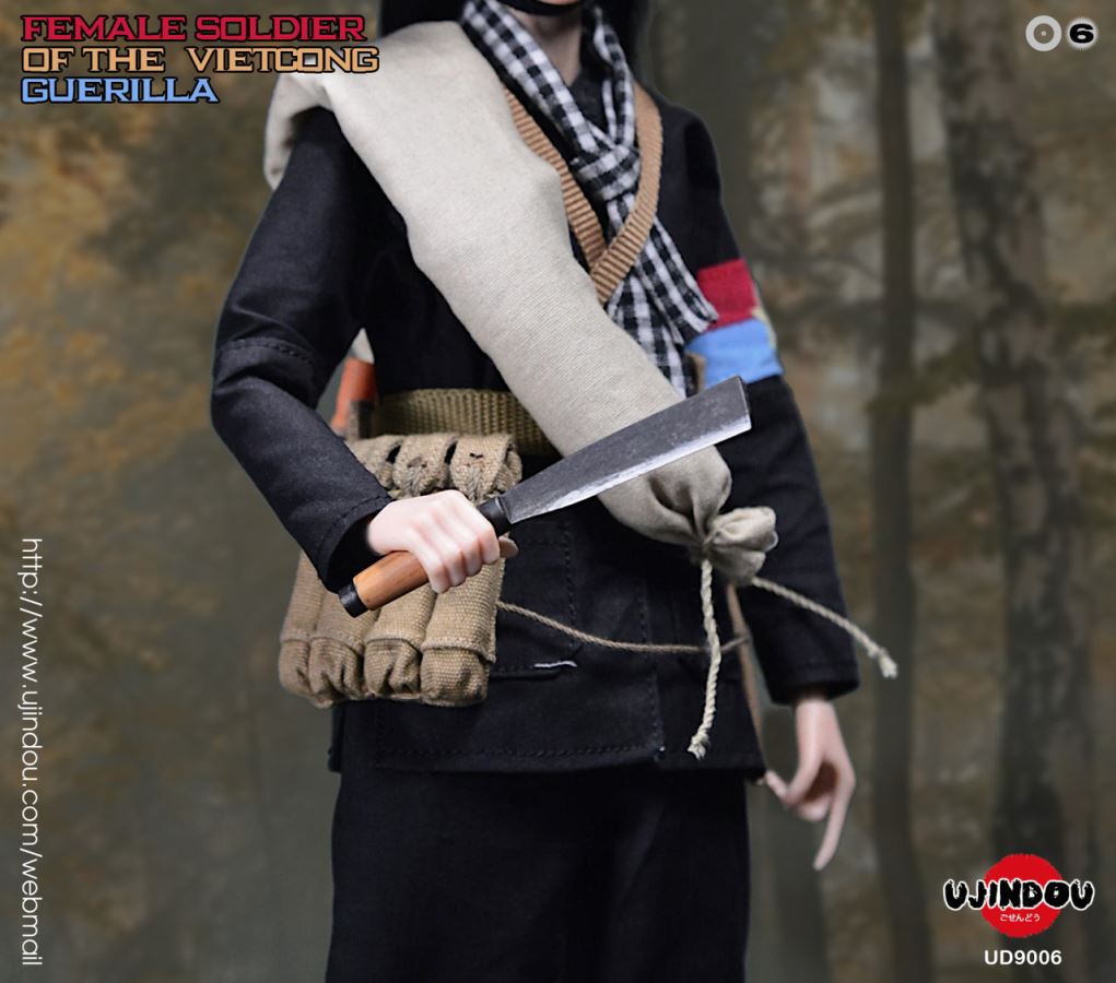 FEMALE SOLDIER OF THE VIETCONG GUERILLA 1/6 SCALE ACTION FIGURE
