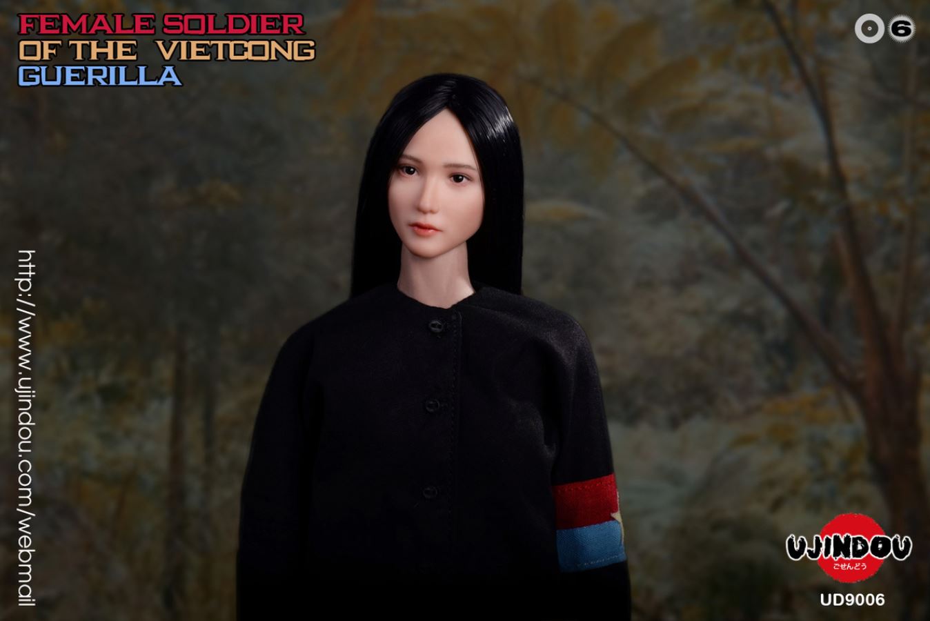 FEMALE SOLDIER OF THE VIETCONG GUERILLA 1/6 SCALE ACTION FIGURE
