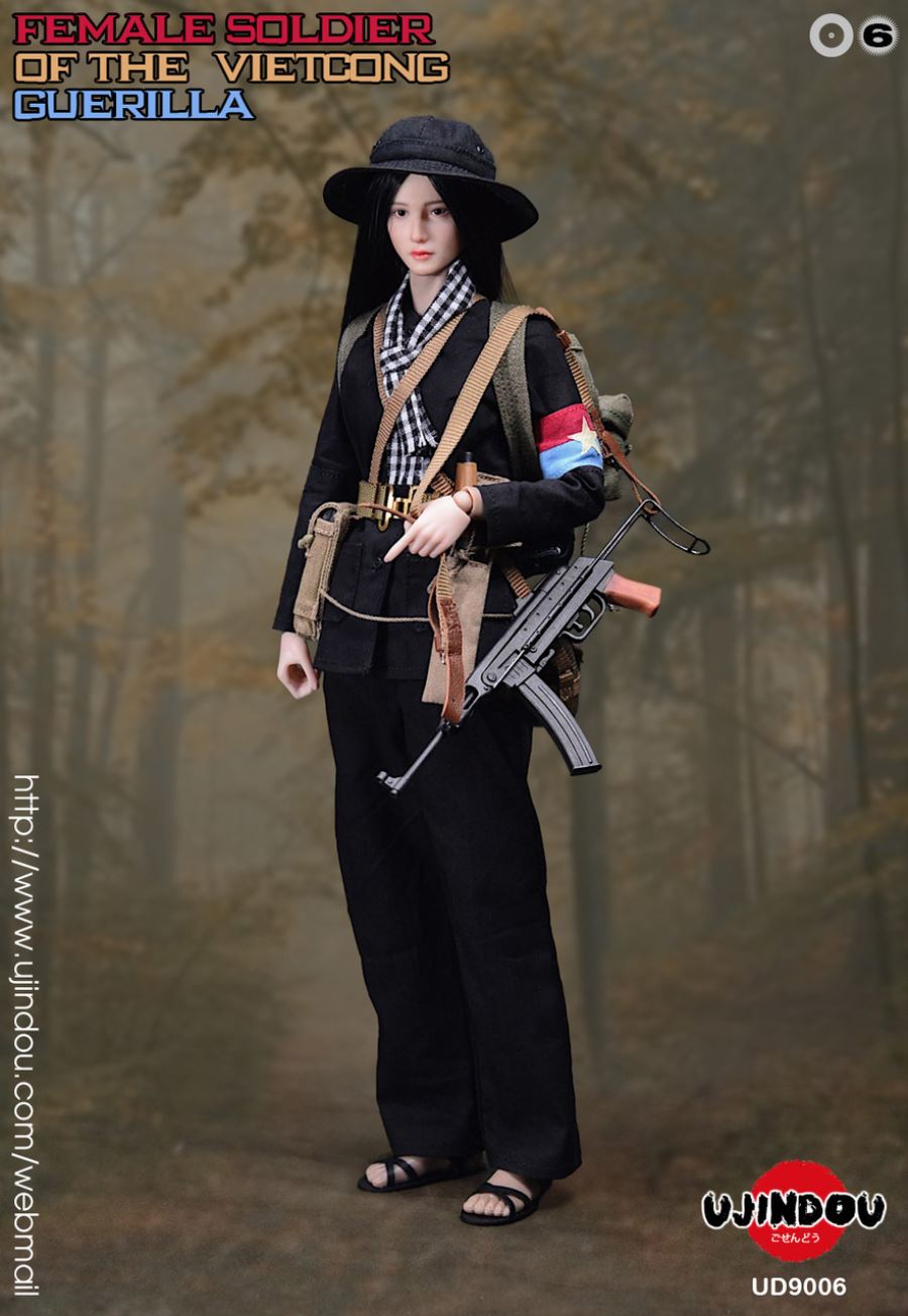FEMALE SOLDIER OF THE VIETCONG GUERILLA 1/6 SCALE ACTION FIGURE