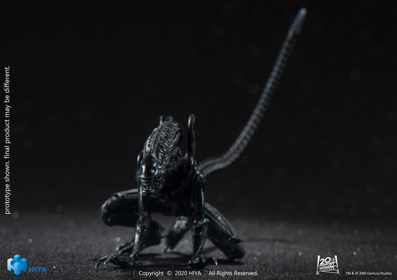 Alien 2 1/18 Action Figure Crawling Alien Warrior