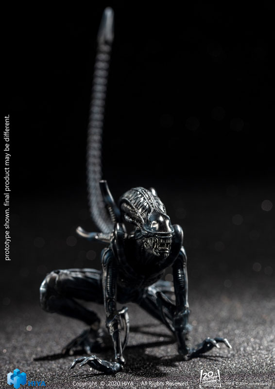 Alien 2 1/18 Action Figure Crawling Alien Warrior