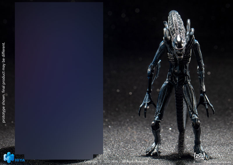 Alien 2 1/18 Action Figure Crawling Alien Warrior