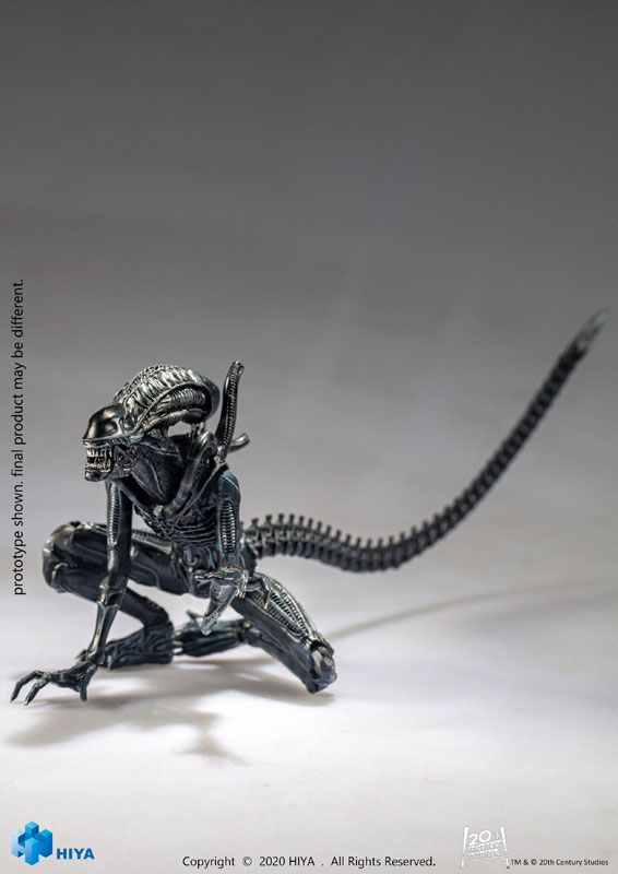 Alien 2 1/18 Action Figure Crawling Alien Warrior