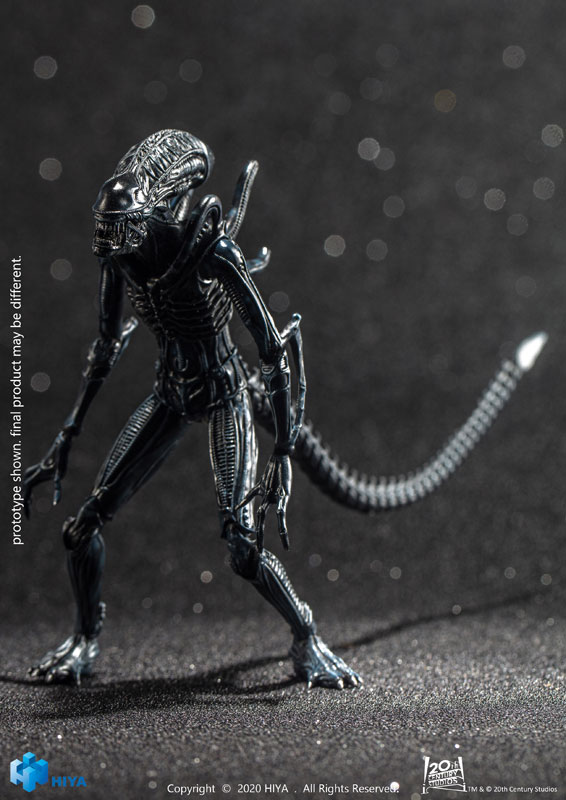 Alien 2 1/18 Action Figure Crawling Alien Warrior