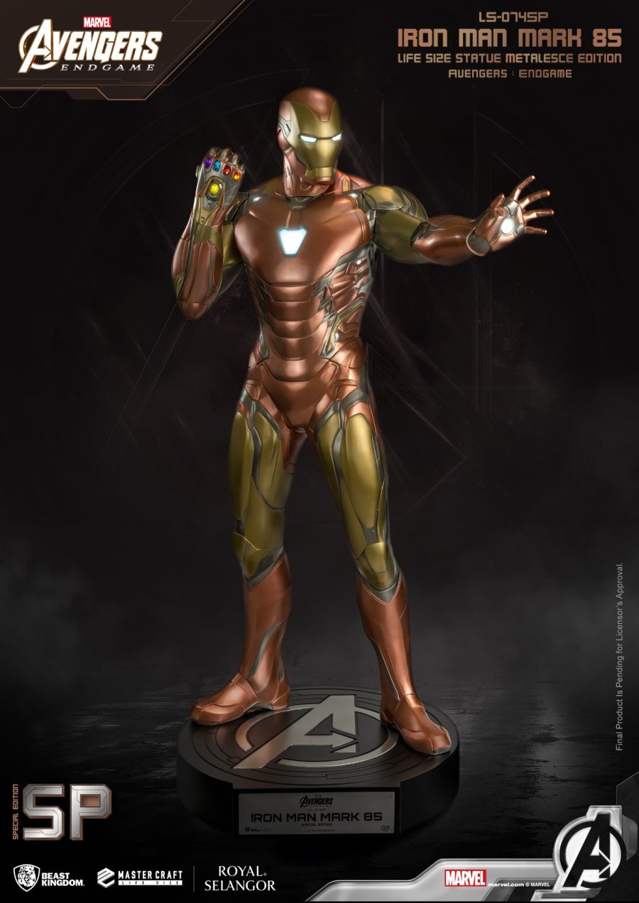 1/1 Avengers 4: Endgame - Iron Man MK85 Statue Special Edition
