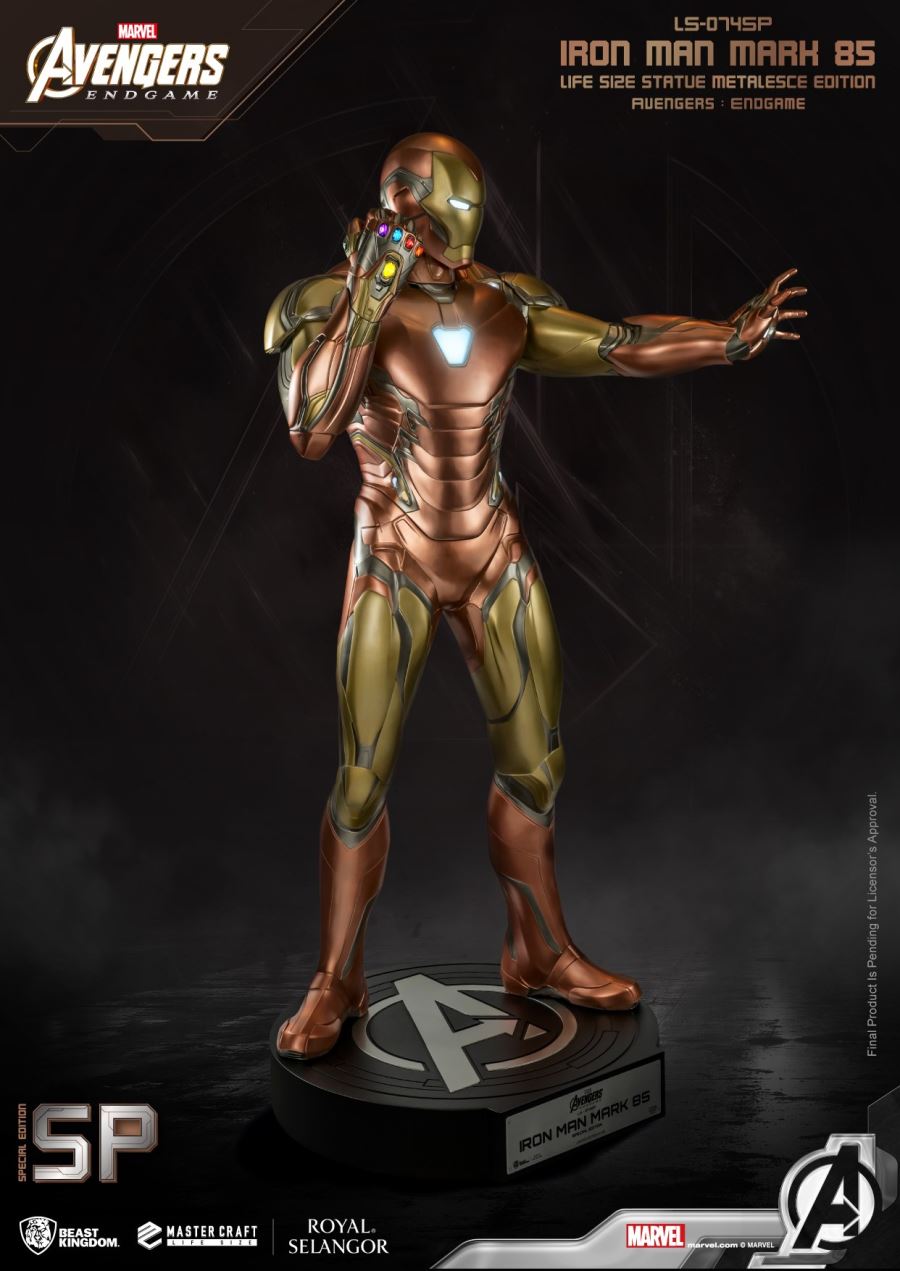 1/1 Avengers 4: Endgame - Iron Man MK85 Statue Special Edition