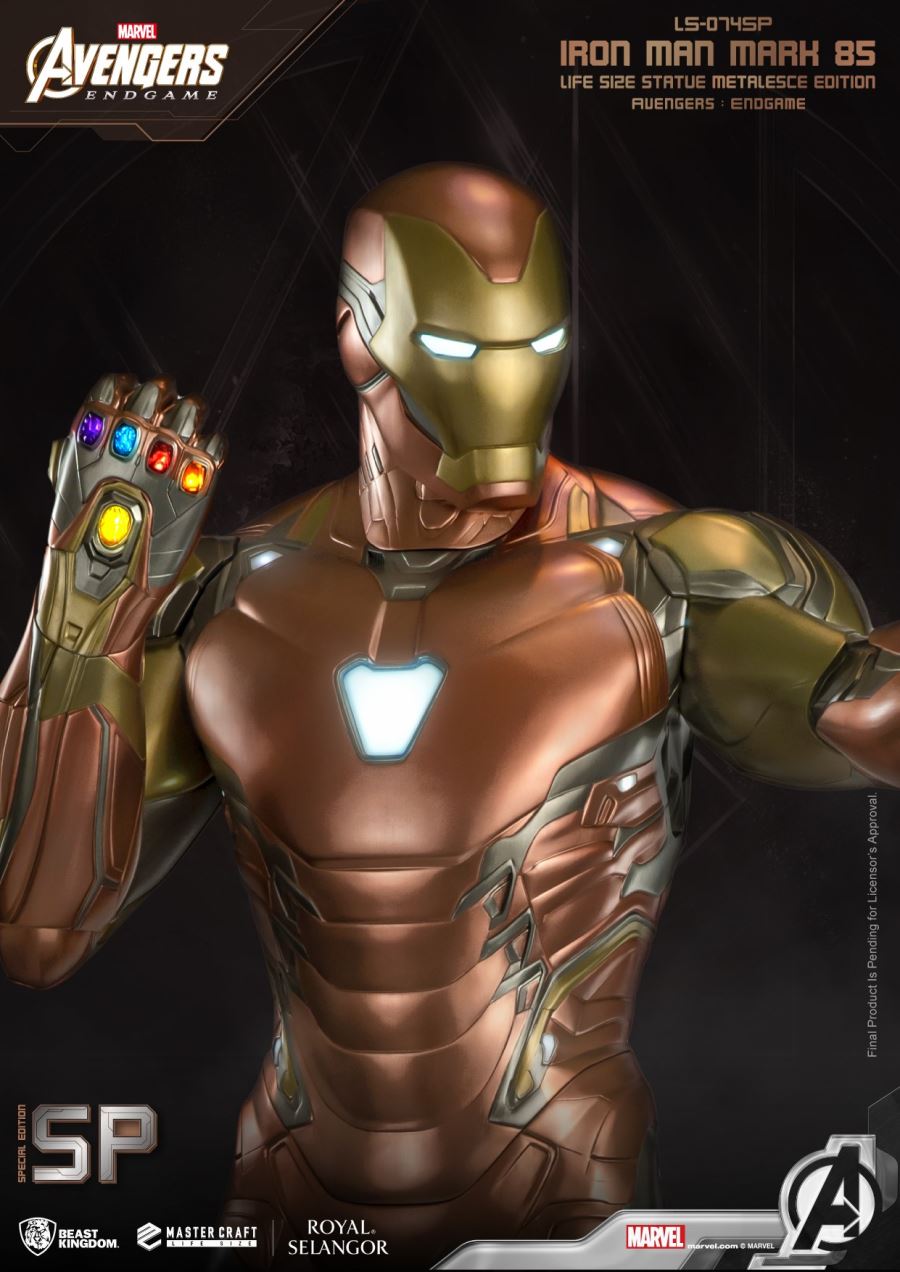 1/1 Avengers 4: Endgame - Iron Man MK85 Statue Special Edition