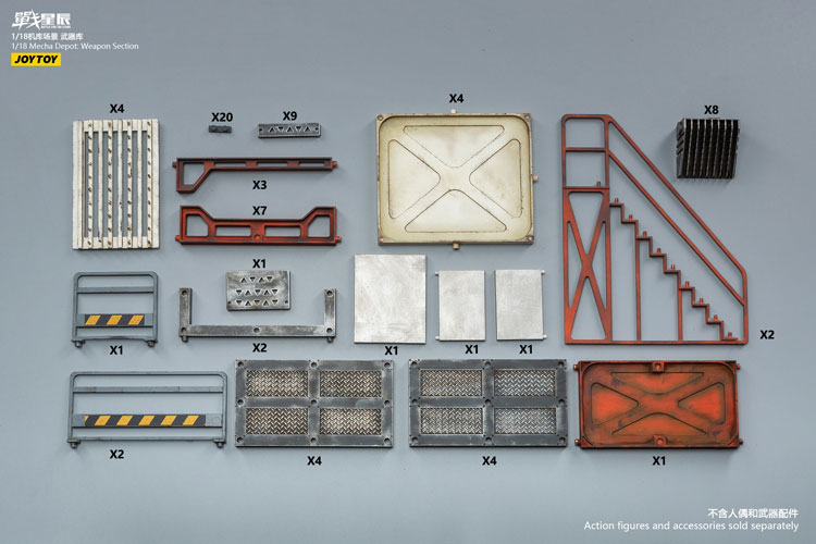 1/18 Battle for the Star Mecha Depo Weapon Section Diorama