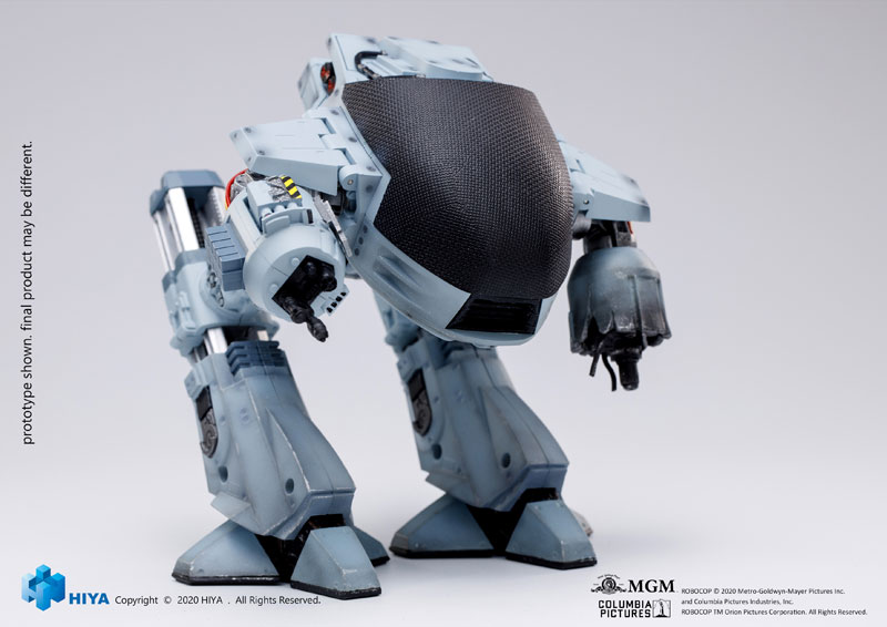 Robocop 1/18 Action Figure Battle Damage ED-209