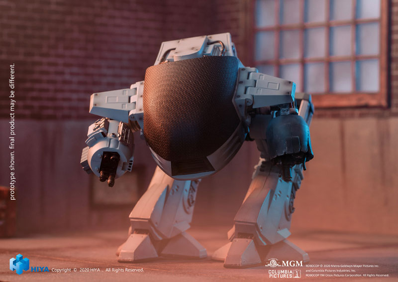 Robocop 1/18 Action Figure Battle Damage ED-209