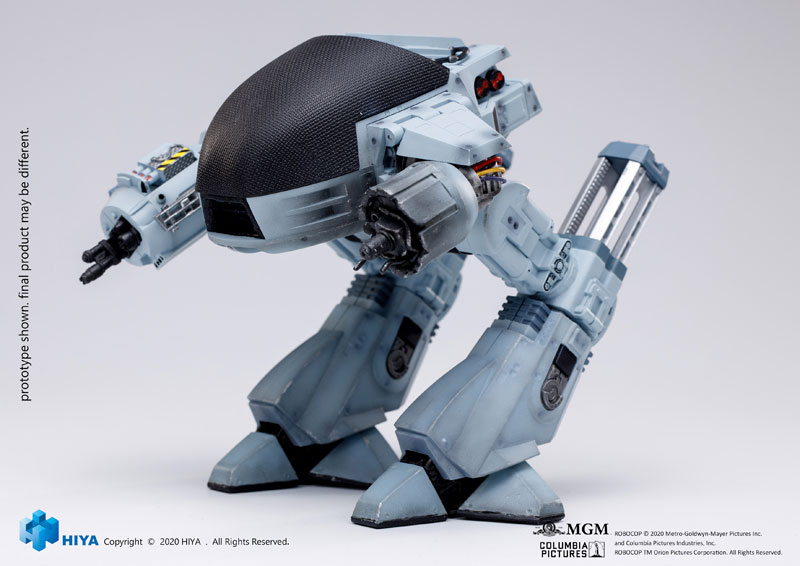 Robocop 1/18 Action Figure Battle Damage ED-209
