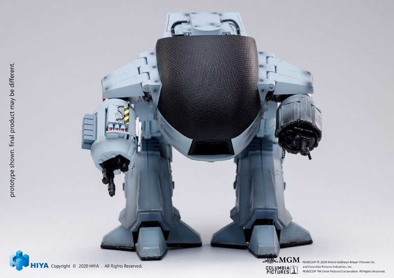 Robocop 1/18 Action Figure Battle Damage ED-209