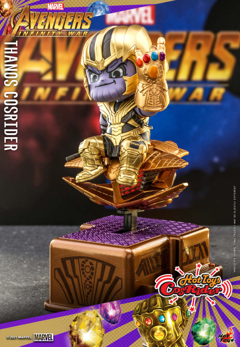 MARVEL Ant-Man, Iron Man, Black Widow, Thanos CosRider