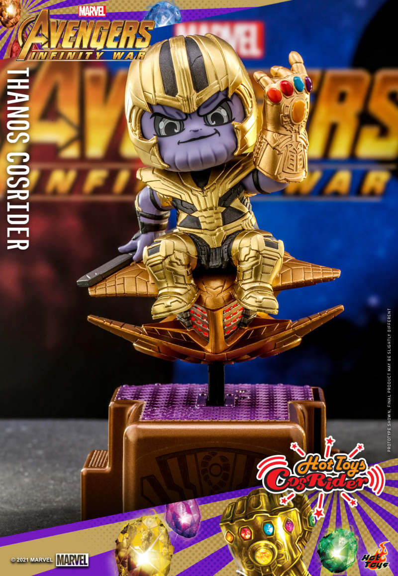 MARVEL Ant-Man, Iron Man, Black Widow, Thanos CosRider
